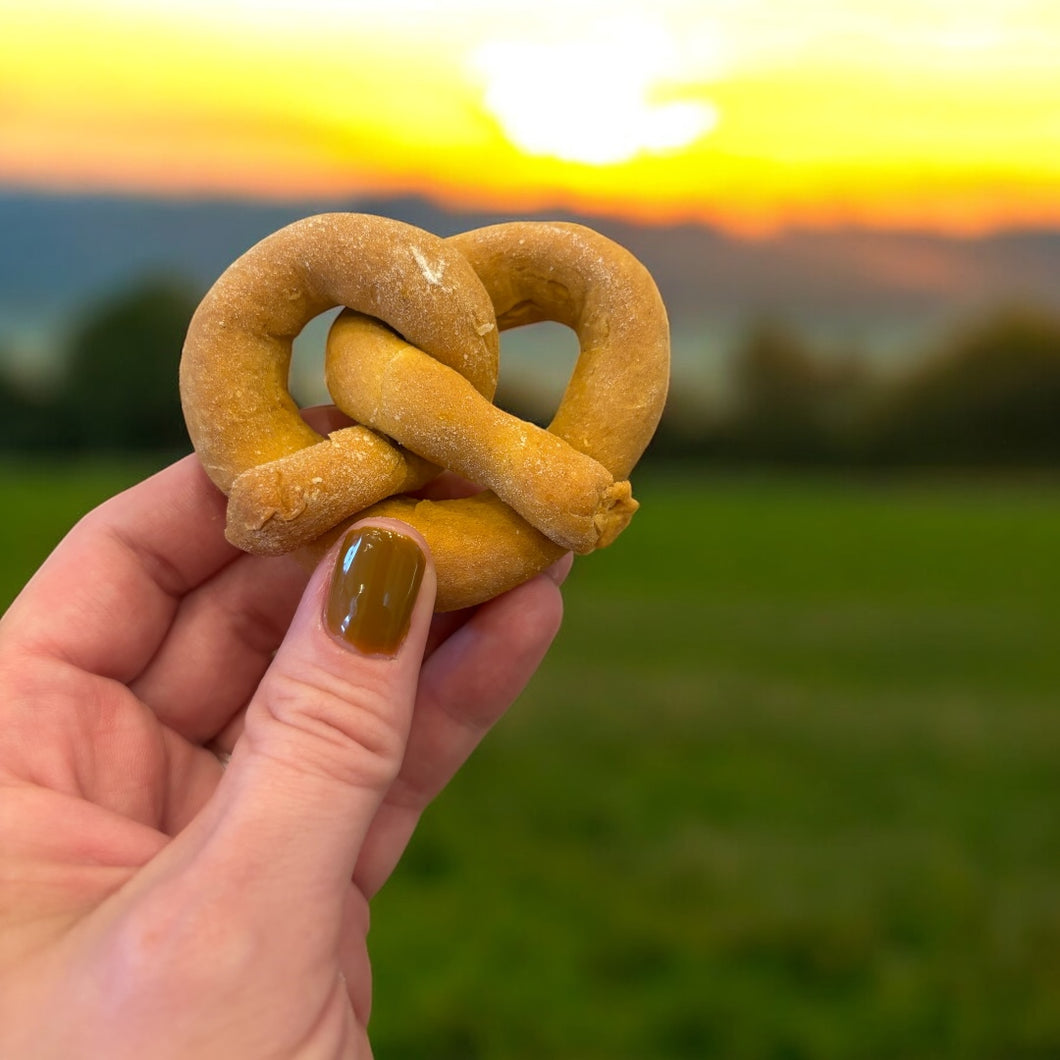 Peanut Butter + Pumpkin Pretzel Cookie