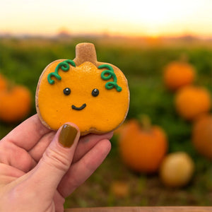 Shortbread Pumpkin Cookie