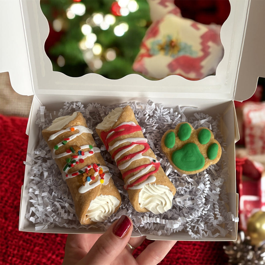 Holiday Cannoli Box