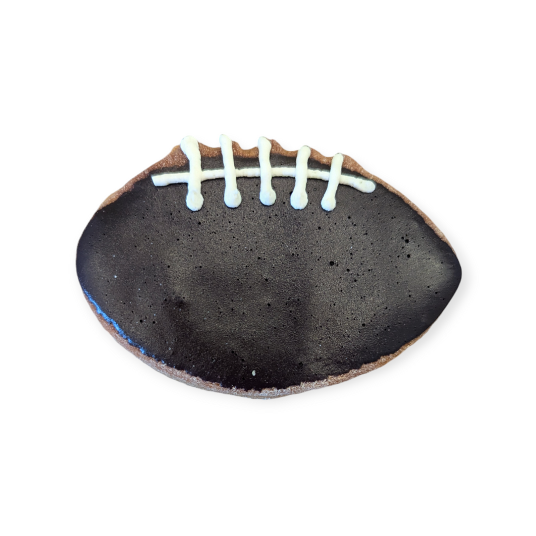 Shortbread Football Cookie